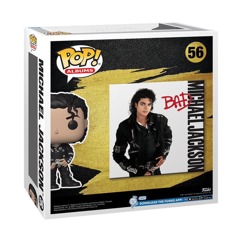 Funko Pop! Albums #56 - Michael Jackson - Bad Album Figure with