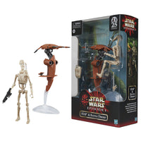 Star Wars: Black Series - Phantom Menace: STAP & Battle Droid Deluxe Exclusive Action Figures F9224 LAST ONE!