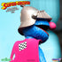 Super7 ReAction Figures - Sesame Street - Super Grover (SDCC 1:8 Chase) 3.75 Action Figure (80861) LOW STOCK