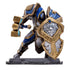 McFarlane Toys - World of Warcraft (Wave 1) Human Warrior Paladin Common 1:12 Scale Posed Figure