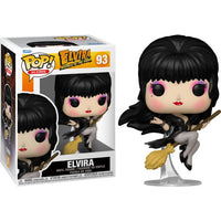 Funko Pop! Icons #93 - Elvira: Mistress of the Dark - Elvira (with Broom) Vinyl Figure (86440)