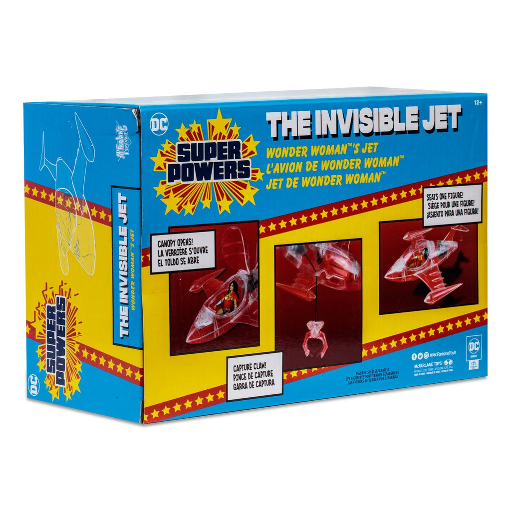 DC Super Powers - Wonder Woman - The Invisible Jet Action Figure Vehicle (15762) LOW STOCK