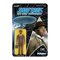 Super7 ReAction Figures - Star Trek: Next Generation - Wave 3 - Elementary Geordi LaForge (82106) LOW STOCK