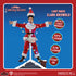 Mezco - 5 Points - Christmas Vacation Set - Light Shock Clark Griswold, Regular Clark & Cousin Eddie LOW STOCK