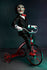 NECA - Saw (Horror Films) - Billy the Puppet 12-inch Action Figure (with Sound) on Tricycle (60607) LOW STOCK