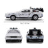 Jada Hollywood Rides Back to the Future 40 Diecast Frosted DeLorean Time Machine 1:32 (Doc Truck Box) LOW STOCK