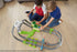 Hot Wheels Mario Kart Circuit Lite - Launch & Race Stunt Car Track Playset (GHK15)