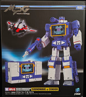 Transformers - Masterpiece - MPG-19 - Soundwave and Condor (Laserbeak) Action Figures 2-Pack (G4408) LAST ONE!