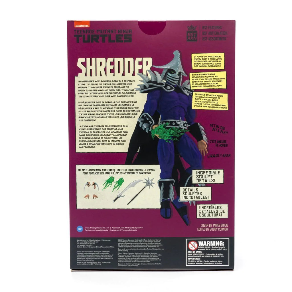 BST AXN - The Best of Shredder IDW Comic Book & Action Figure (58119)