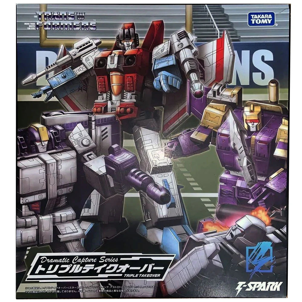 Transformers Dramatic Capture Series DCS-3 Triple Takeover Set