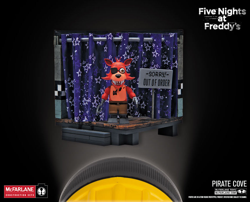 McFarlane Toys - Five Nights at Freddy's Classic Edition - Pirate Cove Building Toy (25086)