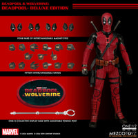 Mezco ONE:12 Collective - Marvel Deadpool Deluxe Edition Action Figure (76213)