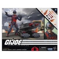 G.I. Joe Classified Series #74 - Scrap-Iron & Anti-Armor Drone Action Figure (F7746) LAST ONE!