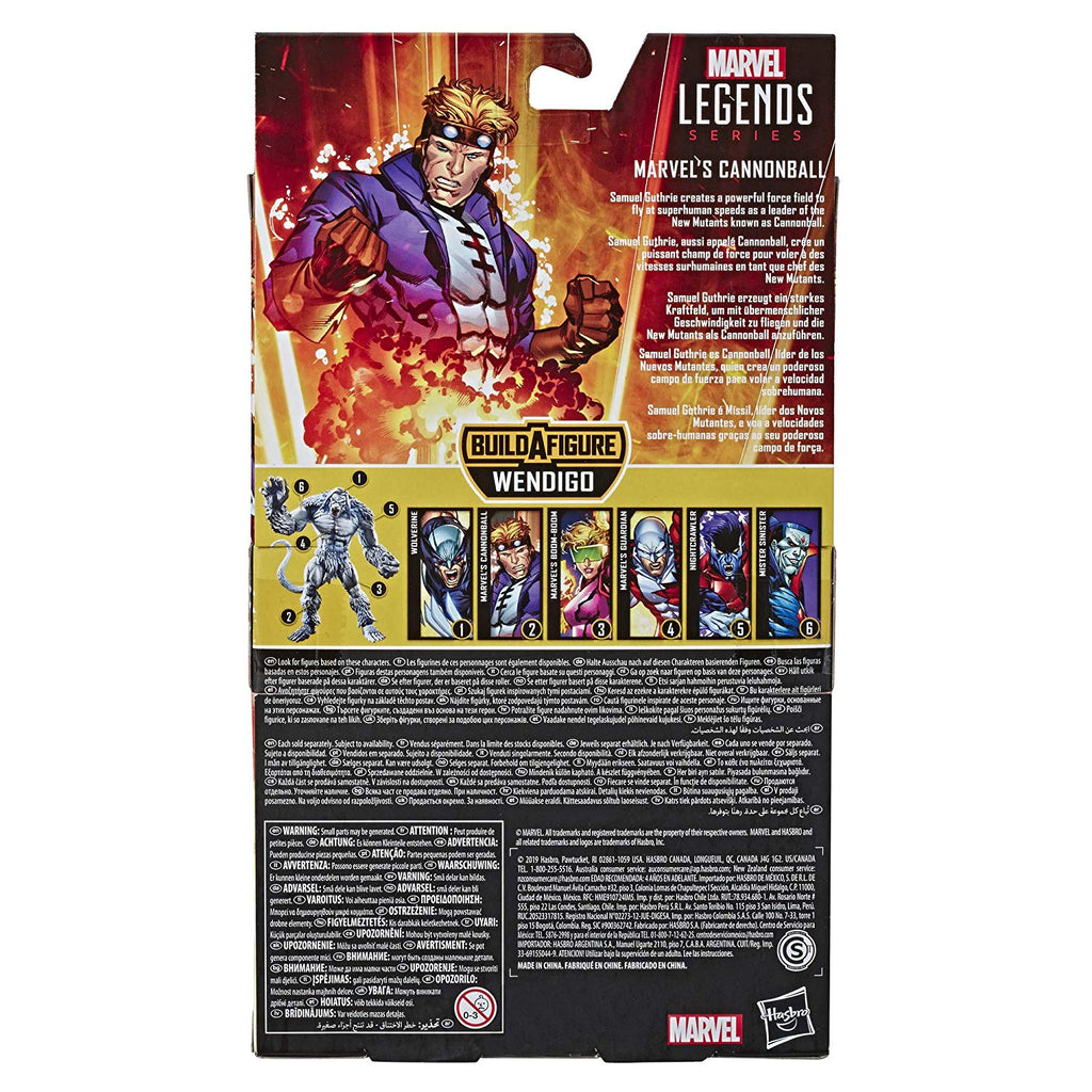 Hasbro - Marvel Legends - X-Force - Wendigo BAF - Marvel's Cannonball 6-inch Action Figure (E6113) LOW STOCK