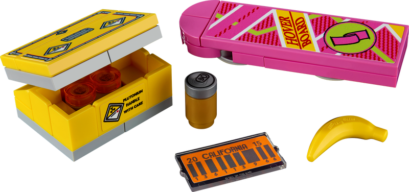 LEGO Icons Back to the Future Delorean Time Machine Building Toy Toynado