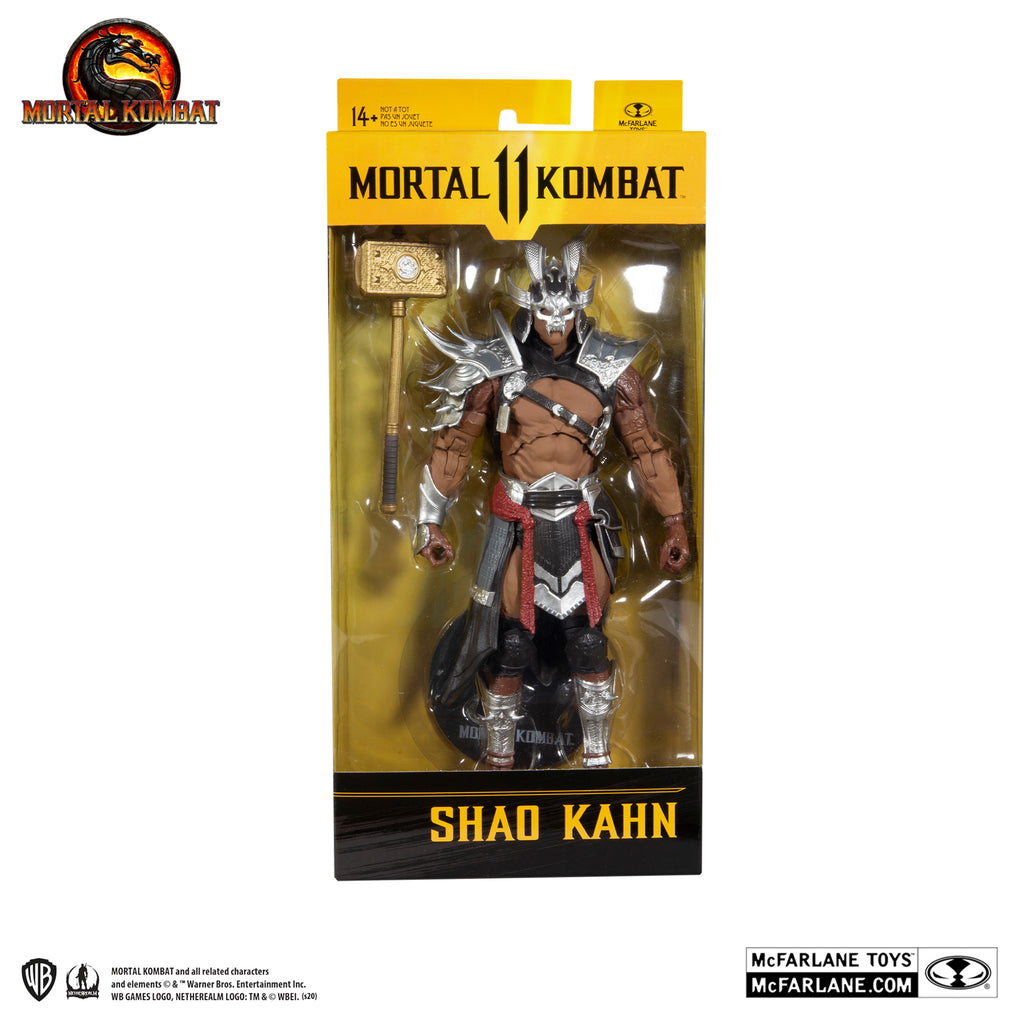 McFarlane Toys - Mortal Kombat - Shao Kahn (Platinum Kahn) Action Figure (11048) LOW STOCK