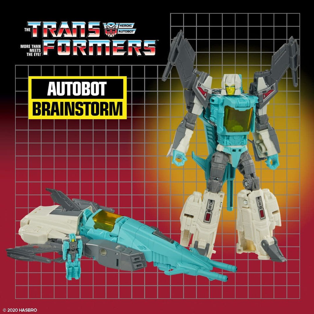 Transformers: Vintage Reissue - Deluxe Headmaster Autobot Brainstorm & Arcana Action Figures (F1025) LOW STOCK