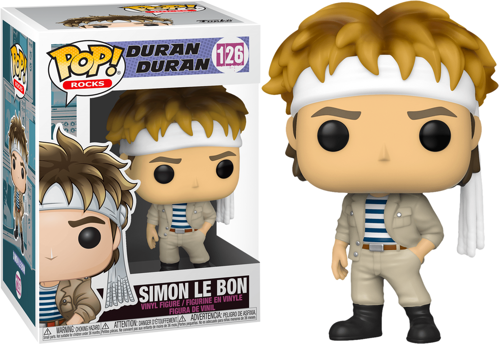 Funko Pop! Rocks - Duran Duran #126 - Simon Le Bon Vinyl Figure