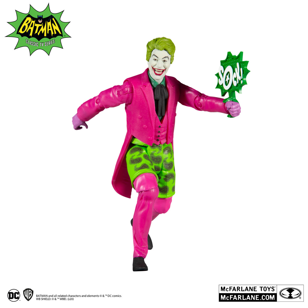 McFarlane - DC Retro - Batman Classic TV Series - The Joker (In Swim Shorts) Exclusive Figure 15043 LAST ONE!