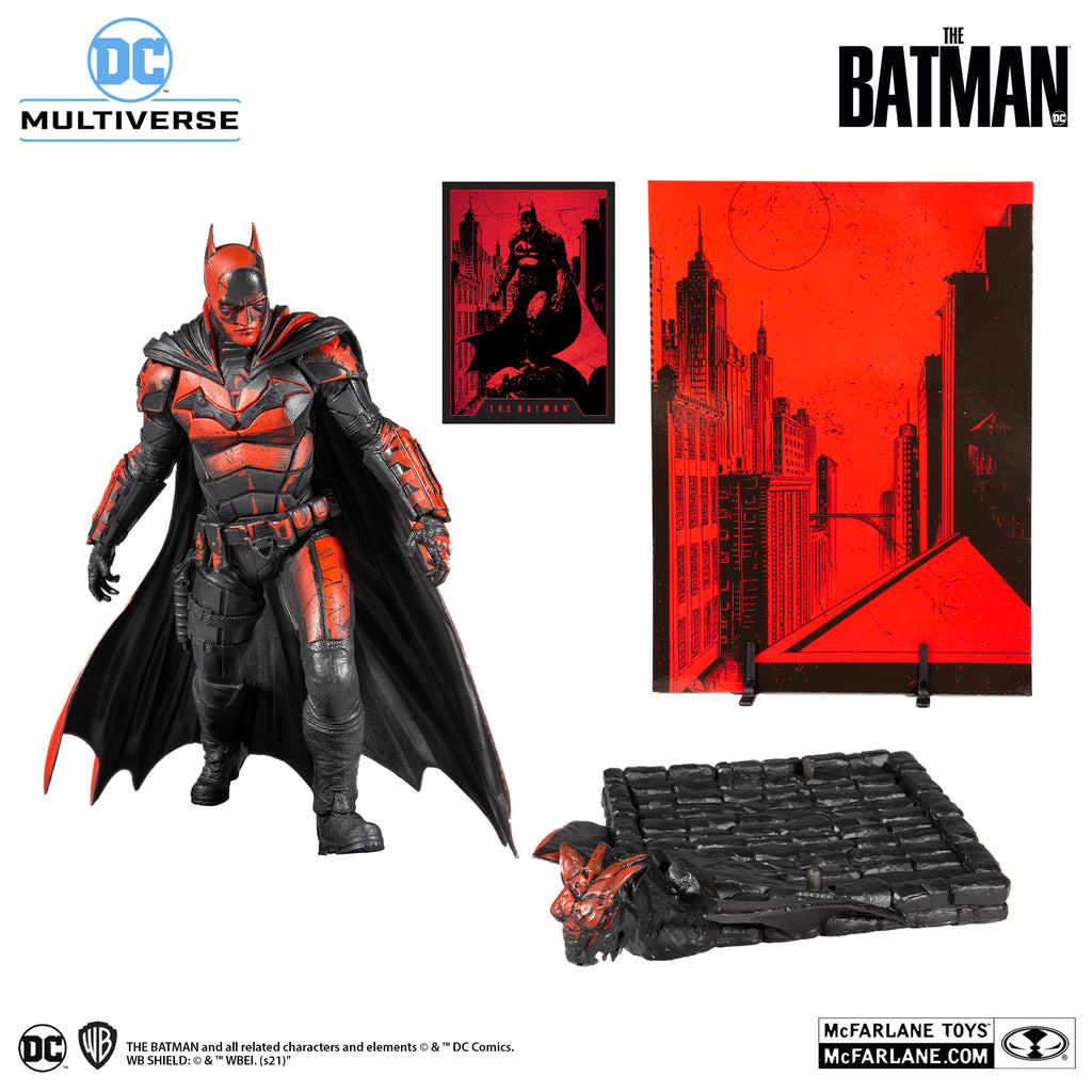 McFarlane: DC Multiverse - The Batman 2022 Batman (Gold Label) 12-Inch Exclusive Action Figure 15070 LOW STOCK