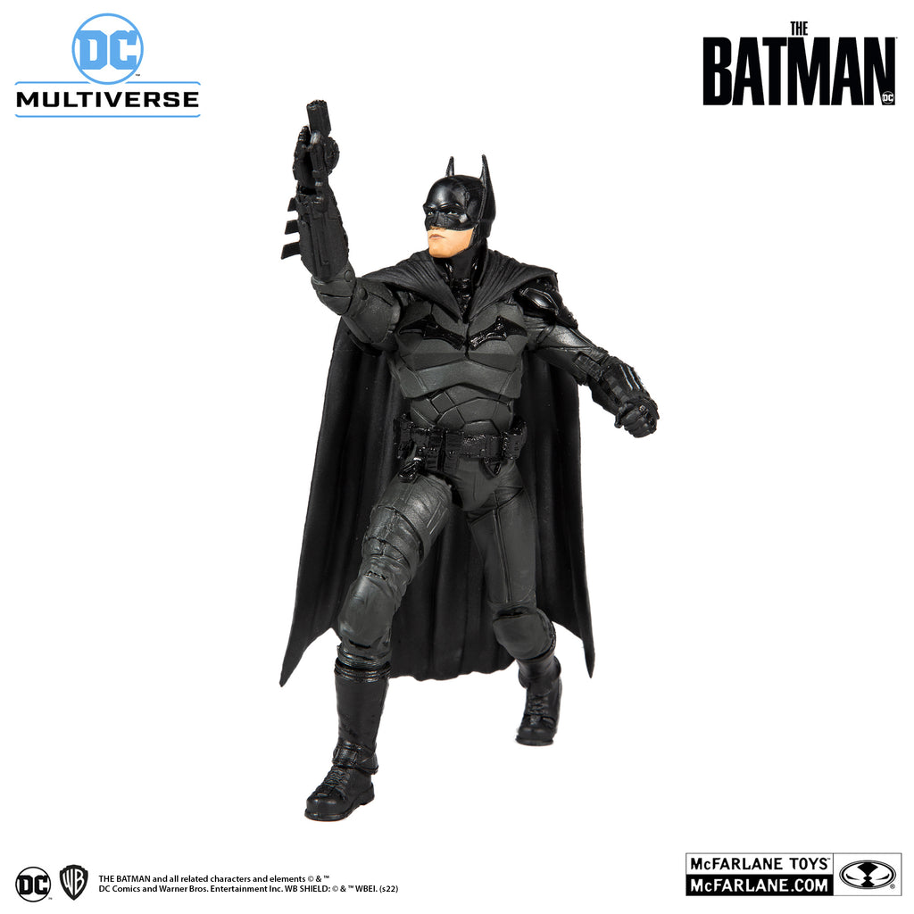 McFarlane Toys - DC Multiverse - The Batman (2022 Movie) Batman 7-inch Action Figure (15076) LOW STOCK