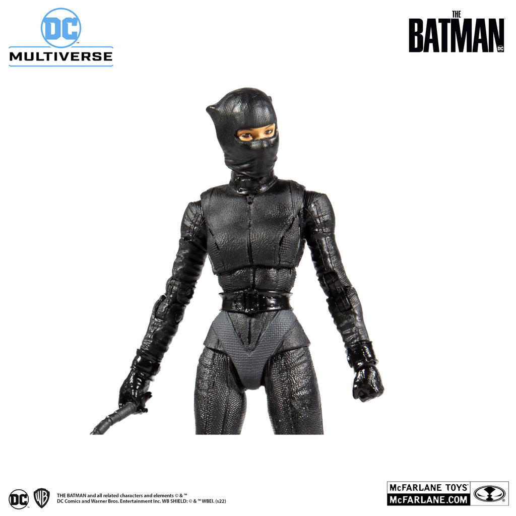 McFarlane Toys - DC Multiverse - The Batman (2022 Movie) Catwoman 7-inch Action Figure (15079) LOW STOCK