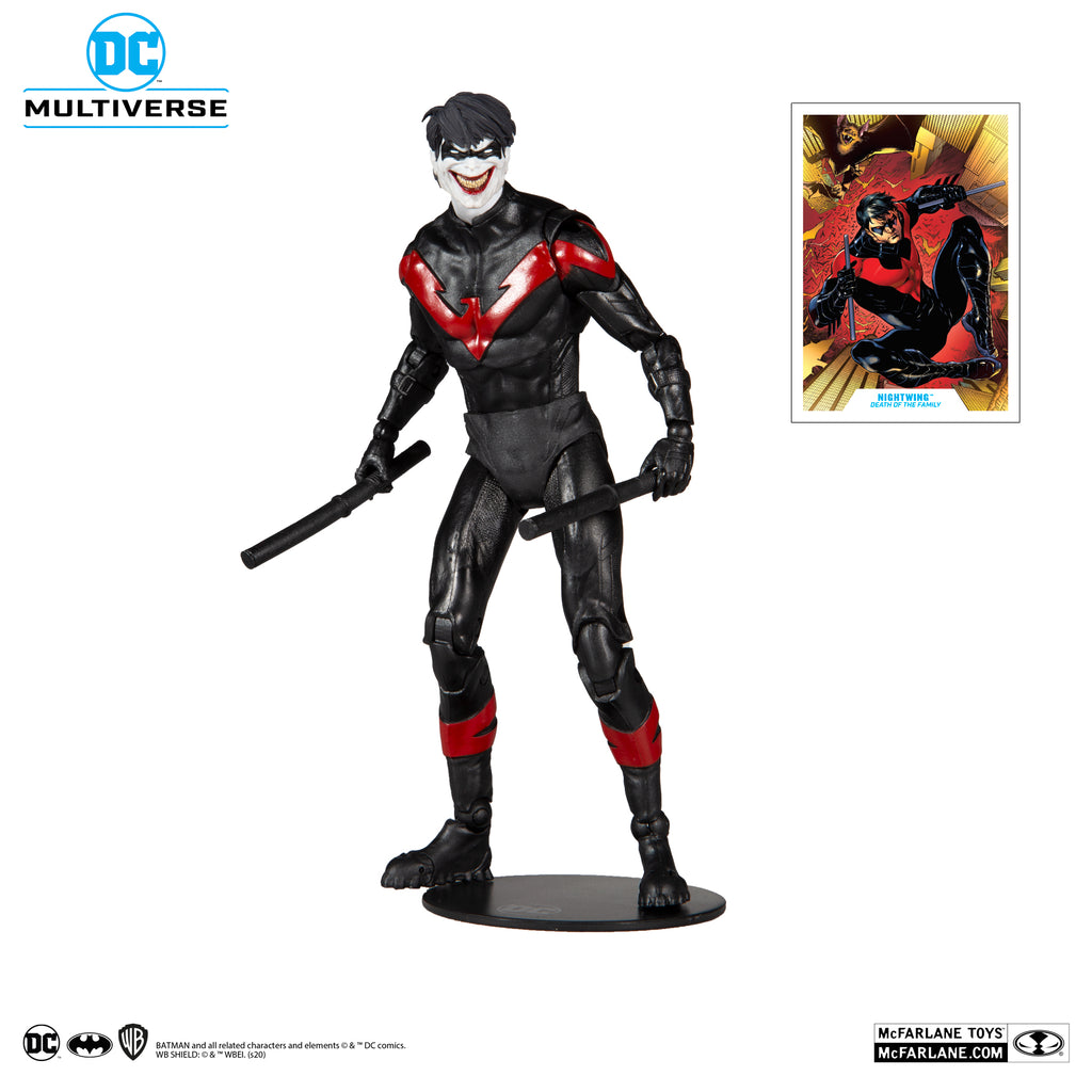 McFarlane Toys - DC Multiverse - Death of the Family - Nightwing (Joker Toxin) Action Figure (15139) LOW STOCK