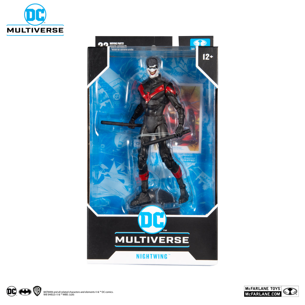 McFarlane Toys - DC Multiverse - Death of the Family - Nightwing (Joker Toxin) Action Figure (15139) LOW STOCK