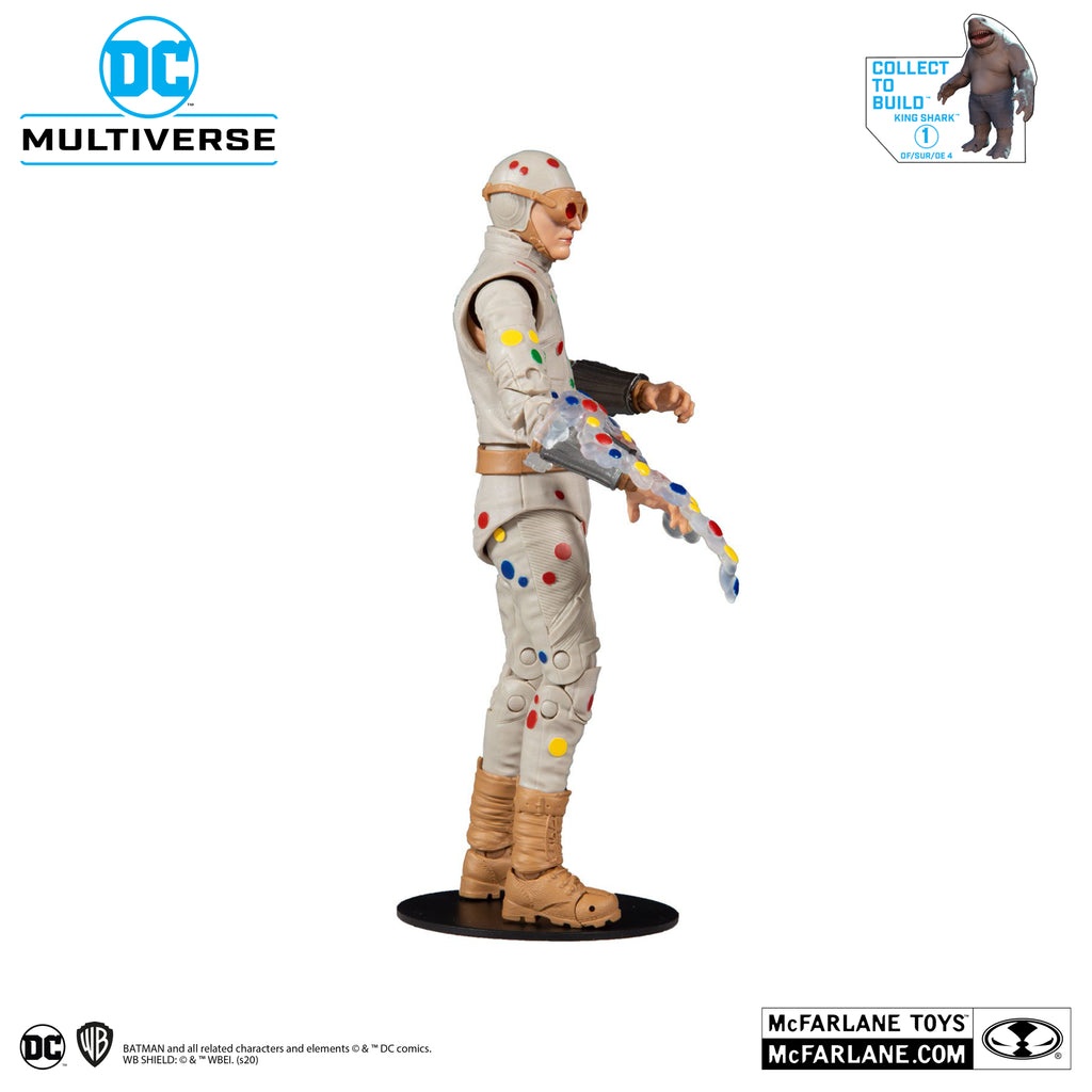 McFarlane Toys - DC Multiverse - King Shark BAF - Suicide Squad (Movie) Polka Dot Man Action Figure