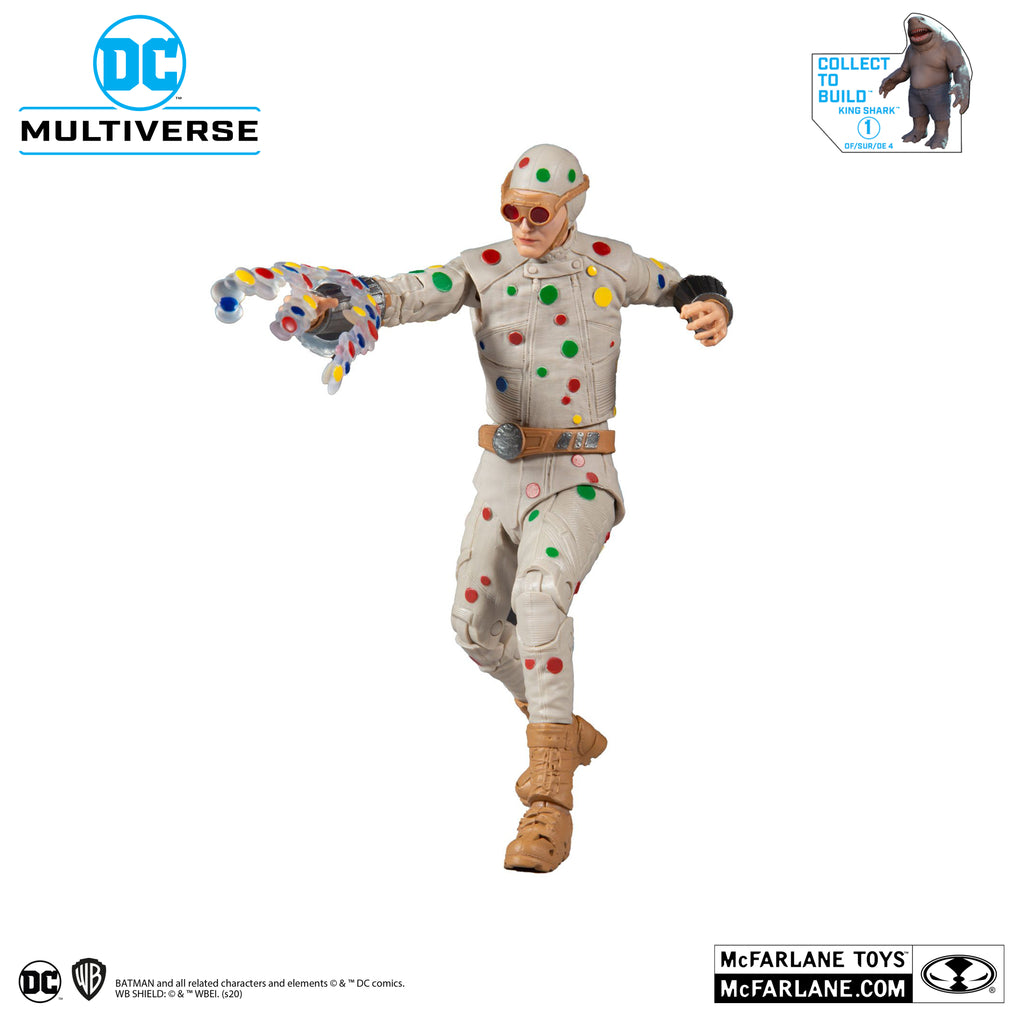 McFarlane Toys DC Multiverse King Shark BAF: Suicide Squad (Movie) Polka Dot Man Action Figure 15433