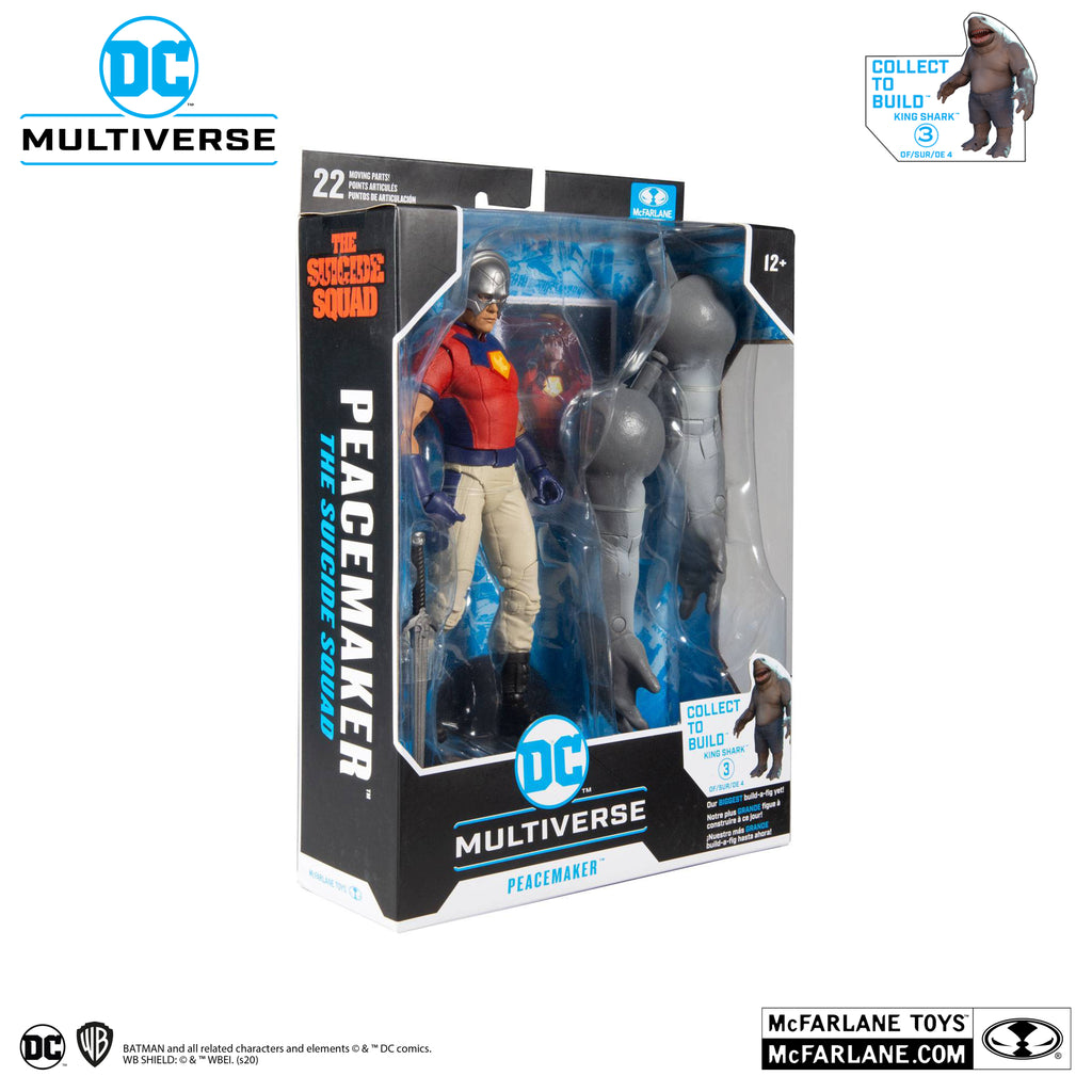 McFarlane Toys DC Multiverse - King Shark BAF - Suicide Squad (Movie) Peacemaker Action Figure 15434 LOW STOCK