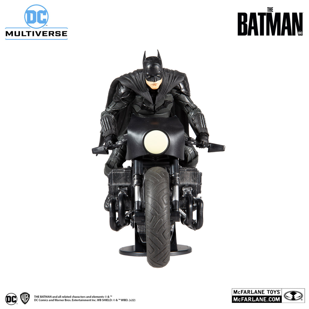 McFarlane Toys - DC Multiverse - The Batman (2022 Movie) Batcycle Vehicle