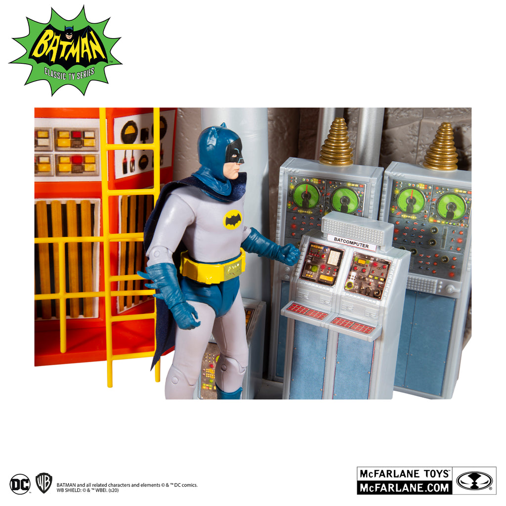 McFarlane Toys - DC Retro - Batman Classic TV Series - Batcave 66 Playset LOW STOCK