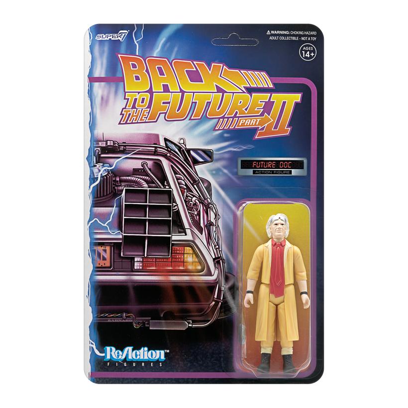 Super7 ReAction Figures - Back to the Future II - Future Doc Action Figure (80796) LOW STOCK