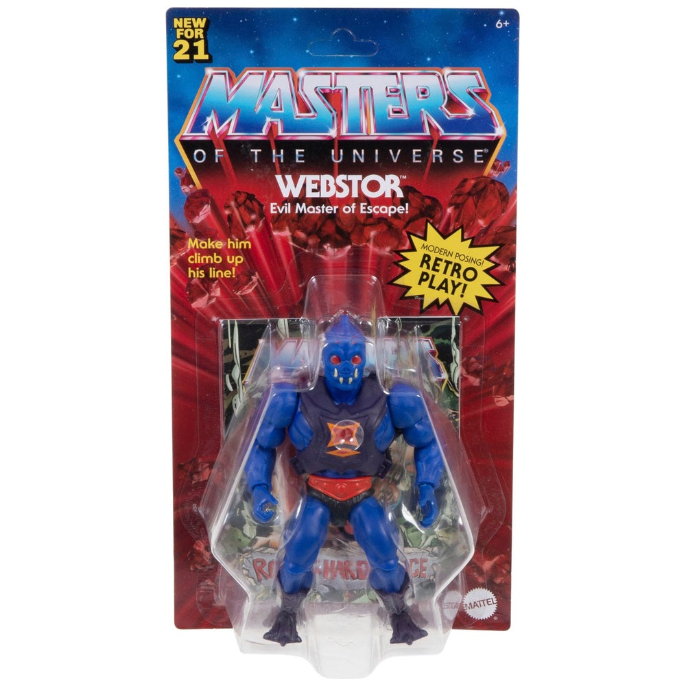 MOTU Masters of the Universe: Origins - Webstor - Evil Master of Escape Action Figure (GYY29)