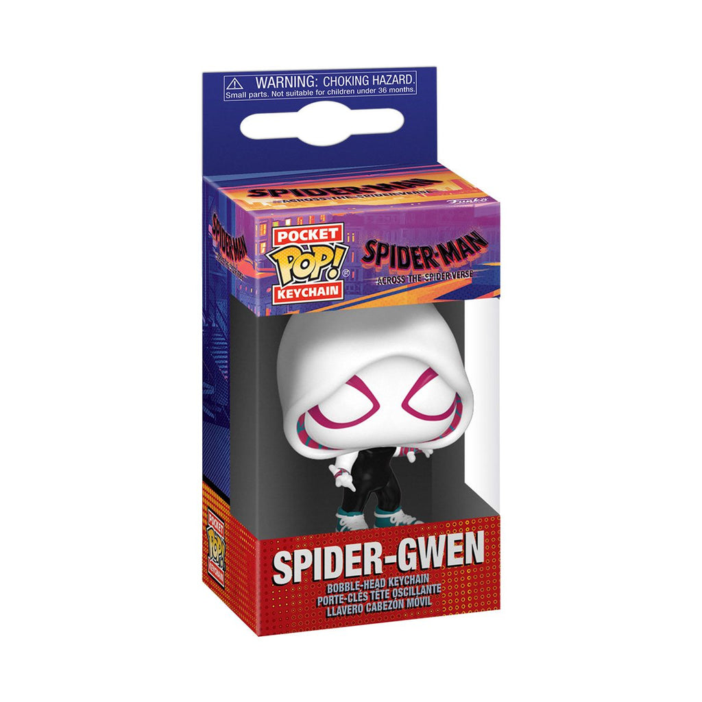 Funko Pocket Pop! - Spider-Man: Across the Spider-Verse - Spider-Gwen Bobble-Head Keychain (67206)