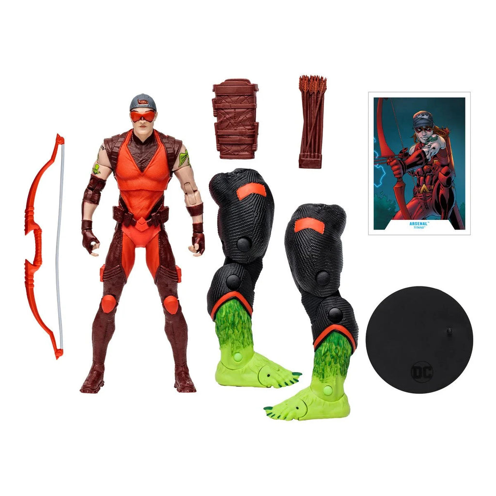 DC Multiverse - Titans (Beast Boy BAF) 4-Pack Action Figure Set