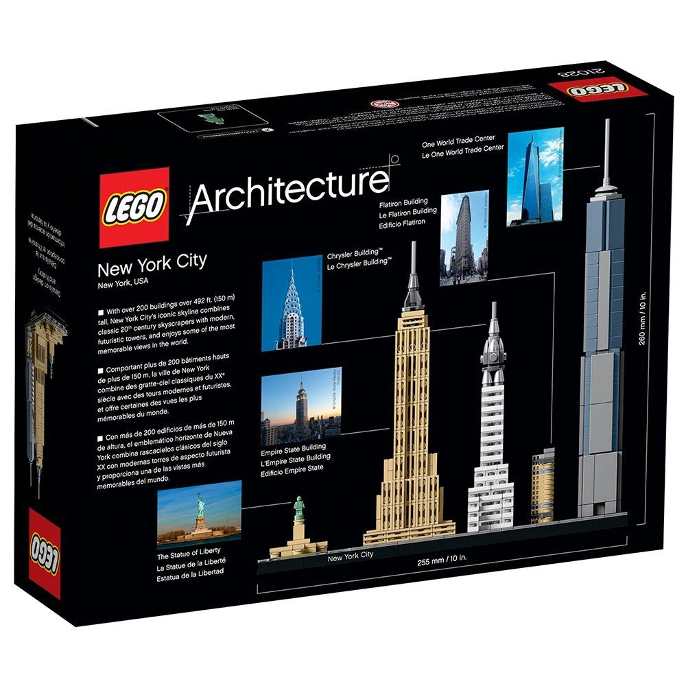 LEGO Architecture Building Set - Skyline Series - New York City, New York, USA (21028)
