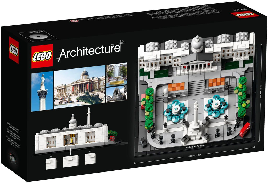 LEGO - Architecture - Landmark Series - Trafalgar Square, London, Great Britain (21045) Retired Building Toy LOW STOCK