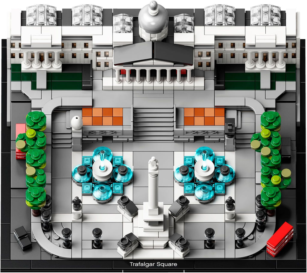 LEGO - Architecture - Landmark Series - Trafalgar Square, London, Great Britain (21045) Retired Building Toy LOW STOCK