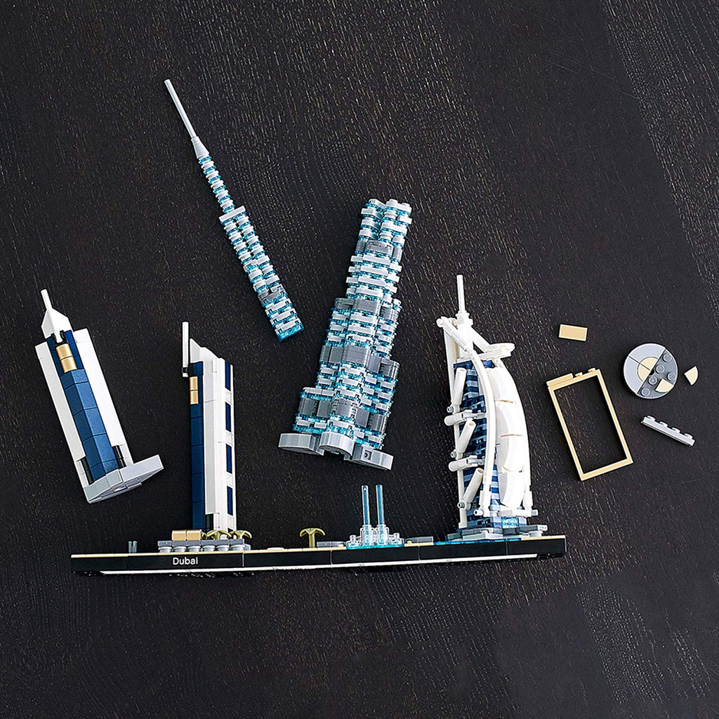LEGO Architecture Skyline Series - Dubai, United Arab Emirates UAE Retired Building Toy (21052) LOW STOCK