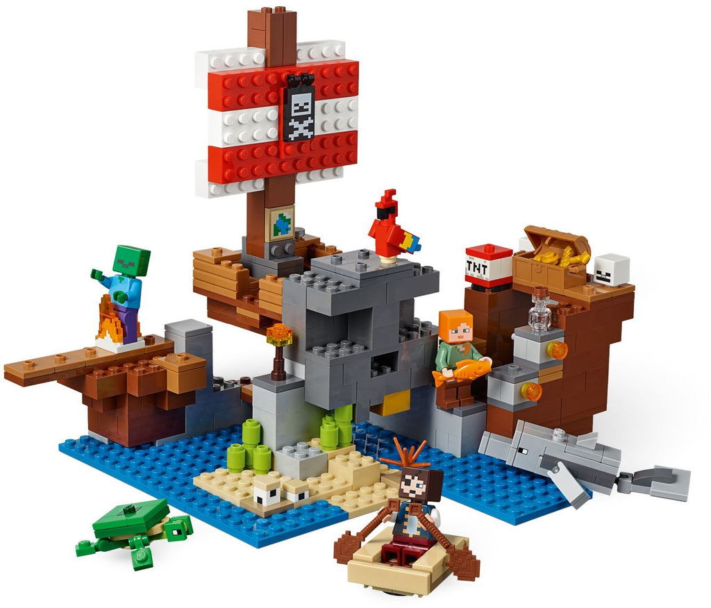 LEGO Minecraft - The Pirate Ship Adventure (21152) Building Toy LOW STOCK
