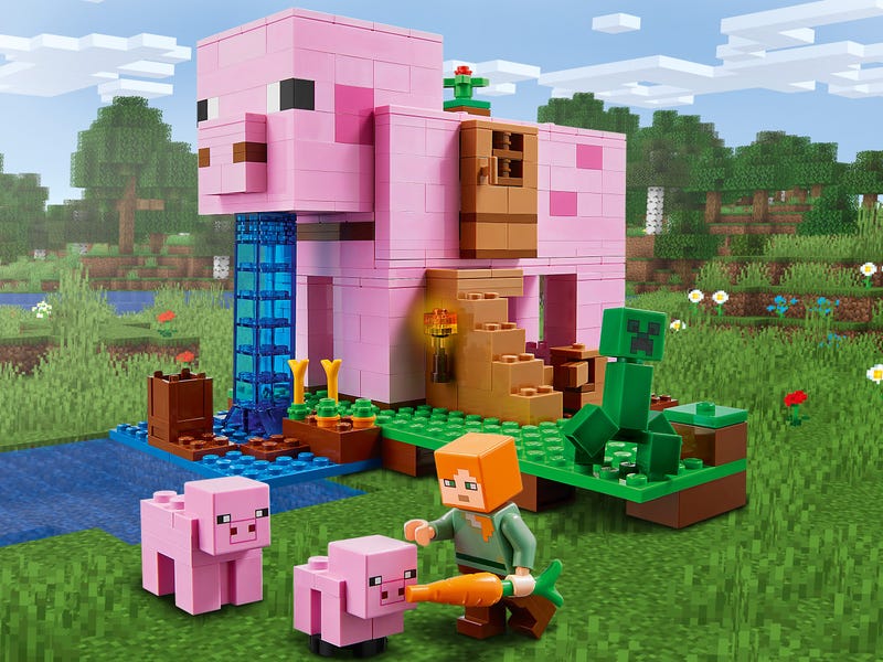 LEGO Minecraft - The Pig House (21170) Building Toy LOW STOCK