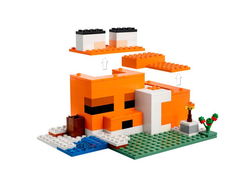 LEGO Minecraft - The Fox Lodge (21178) Building Toy LOW STOCK