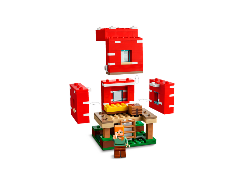 LEGO Minecraft - The Mushroom House (21179) Building Toy LOW STOCK