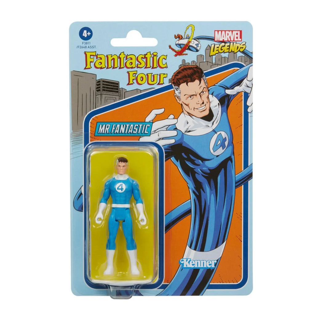 Marvel Legends Kenner Retro Collection Mr. Fantastic 3.75 Action Figure (F3811) LOW STOCK