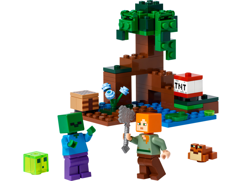 LEGO Minecraft - The Swamp Adventure (21240) Building Toy LOW STOCK