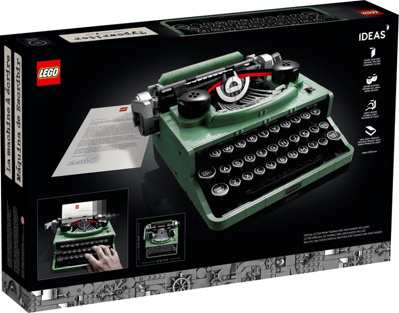 LEGO Ideas Typewriter (21327) Building Set LAST ONE! – Toynado