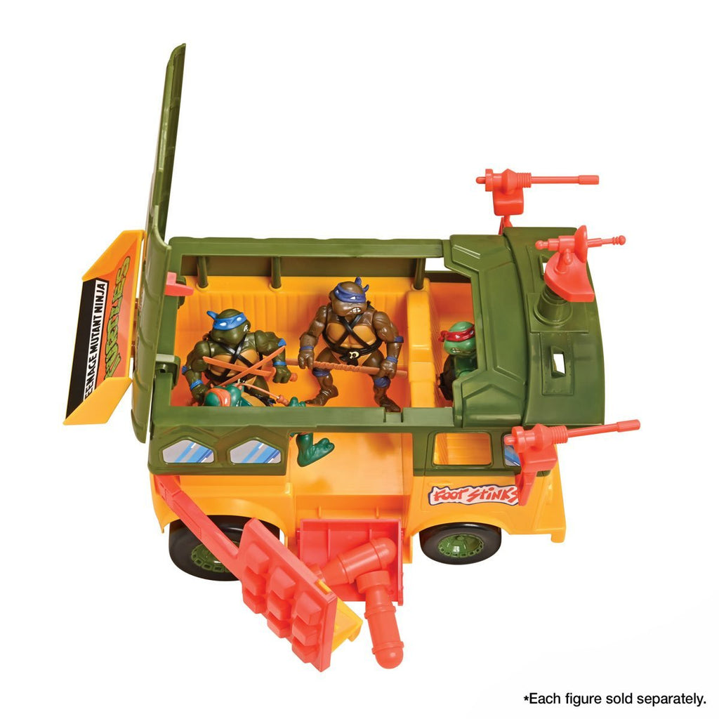 TMNT - Teenage Mutant Ninja Turtles - Classic - Original Party Wagon Vehicle (81288) LOW STOCK