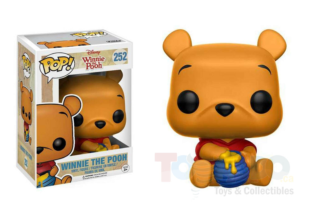 Funko Pop! Disney #252 - Winnie the Pooh - Winnie the Pooh (Seated) Vinyl Figure (11260)